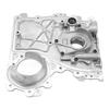 Engine Timing Chain Cover with Oil Pump 12628565 Friction Reduction Efficient Wear Resistant Rugged Replacement for