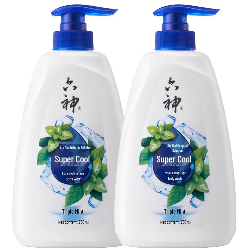 Liushén Cool and Refreshing Shower Gel