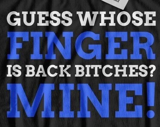 Unisex Funny Broken Finger T-Shirt Prosthetic Amputee Operation Surgery Gifts M