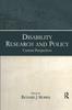 The Disability Research and Policy : Current Perspectives Book