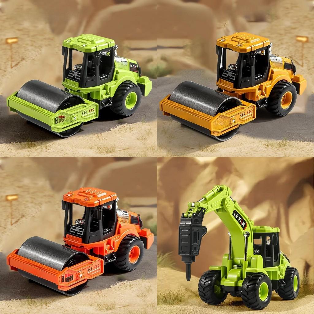 Engineering Vehicle Model Set For Boys With Inertia Drive Childrens Construction Toy