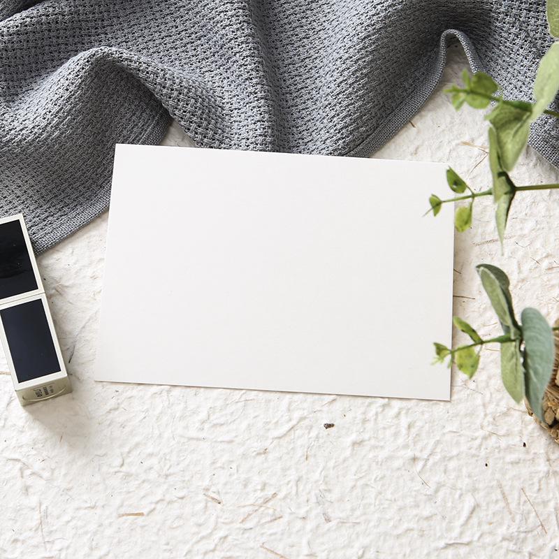 Ręcznie pisana kartka z teksturą juty na każdą okazję: Urodziny, Podziękowania, Nauczyciel, Dzień Matki z pieczęcią woskową