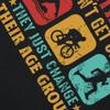 Rolig Triathlondesign Män Kvinnor Triathleter Simma Cykla Löp T-shirt Sommar Grafisk Bomull Streetwear Kortärmad Gåvor T-shirt