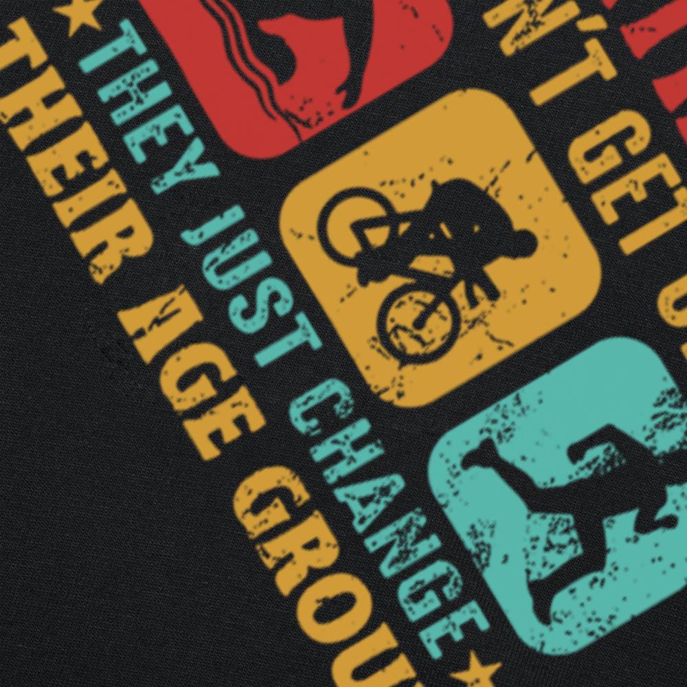 Rolig Triathlondesign Män Kvinnor Triathleter Simma Cykla Löp T-shirt Sommar Grafisk Bomull Streetwear Kortärmad Gåvor T-shirt