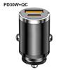 SEAMETAL 30W/100W Mini Billader Hurtiglading QC3.0 Mini PD USB Type C Biltelefonlader for Xiaomi Samsung Huawei