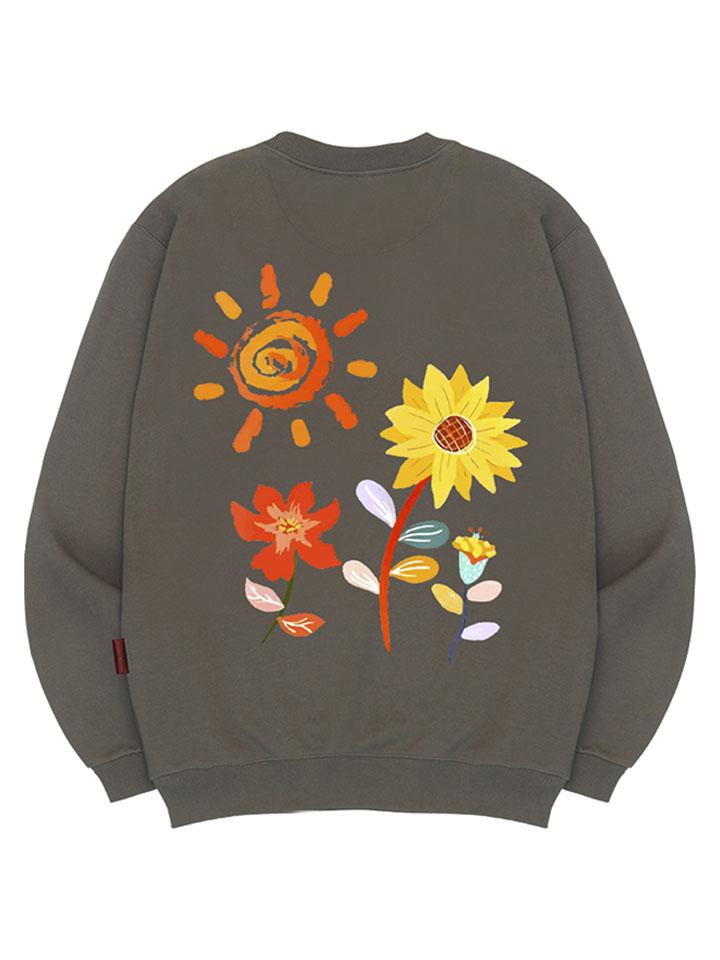 Ellamo The Sun Sweatshirt Unisex Big Size S~4Xl (Type B)