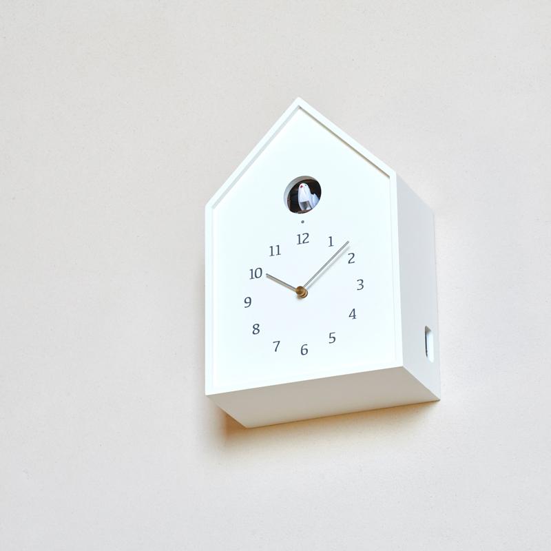 Lemnoseu Birdhouse Cuckoo Design Clock