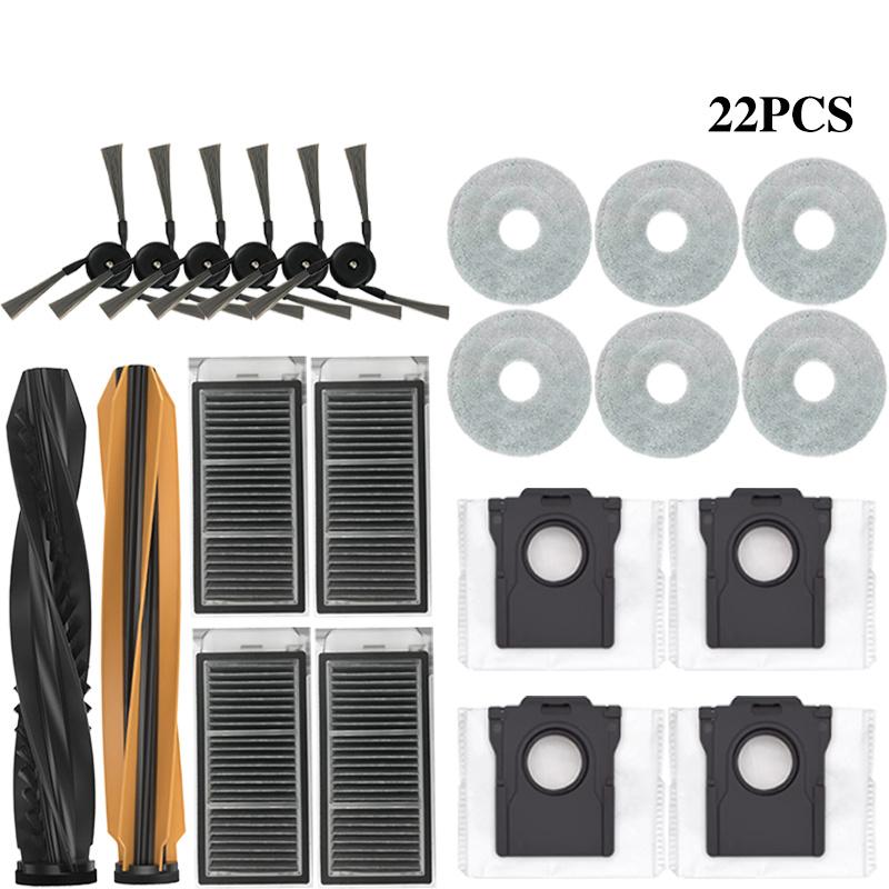 Dreame X50Ultra / X50 Master Vacuums Cleaner Spare Parts Main Side Brush Hepa Filter Mop Cloths Dust Bag Replacement Accessories
