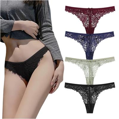 Lingerie No Digging Beautiful Butt Sexy Underwear Lucky Sexy Bikini [HINICE] T-back Shorts, All-lace Shorts, Women's Shorts, In, Effect, Innerwear,