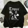2026 Sommer Mode Kinder T-Shirt Rapper Tupac Oberteil Hip Hop Street Wear Übergroßes Kurzarm-T-Shirt