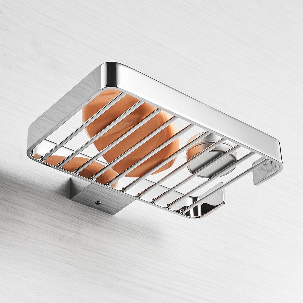 Soap Dishes Modern Antique Bronze Finish Brass Decorative Soap Basket Soap Dish Crystal Soap Holder Bathroom Accessories 5711L