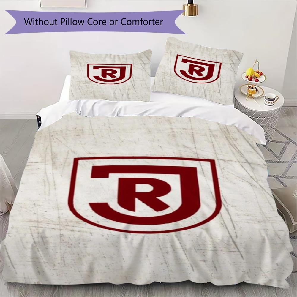 Jahn Regensburg Pattern Bedding uilt Set uilt Cover Pillowcase Home Decoration Birthday Gift (1 * duvet cover + 2 * pillowcase  without core)62