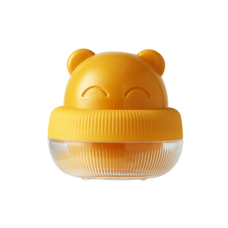 Little Bear Space Capsule Makeup Sponge & Cotton Pad Dustproof Storage Box