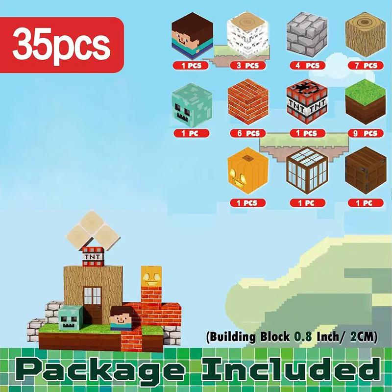 Children s Magnetic Building Blocks: Educational Construction Toy