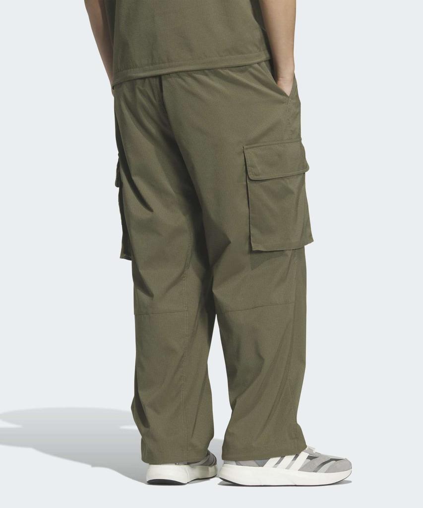 ADIDAS City Tech Loose Fit Woven Cargo Pants - Olive / Ks1178