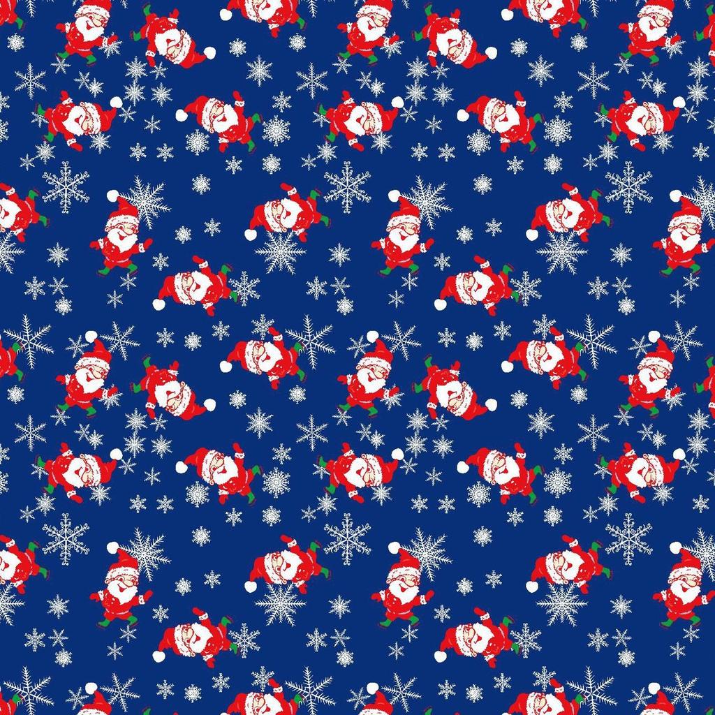10/1pcs Christmas Wrapping Paper Santa Claus Kraft Gifts Packaging Paper Cartoon Themed Xmas Party Festive Favors 74*50cm