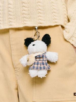 DEPOUND Benny Schlüsselanhänger im Karottenkleid - Elfenbein