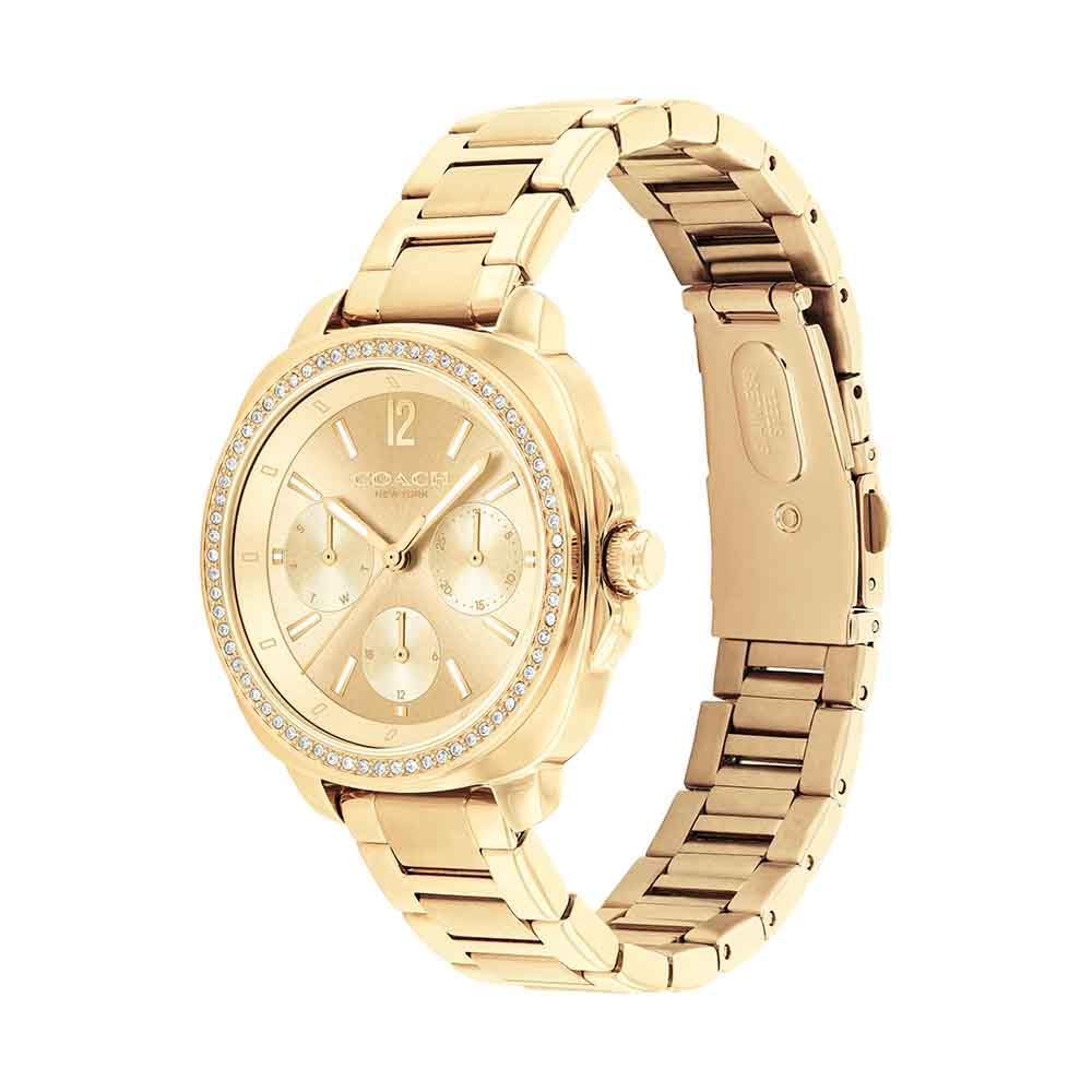 Watch KITT Gold Dial Stainless Steel Bracelet 14504393 [Coach][Authorized Import] Women's