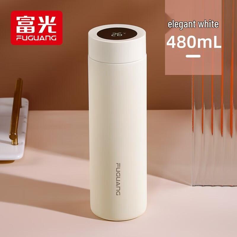 FUGUANG SUMMER Series 316 Stainless Steel Smart Temperature Display Insulated Mug