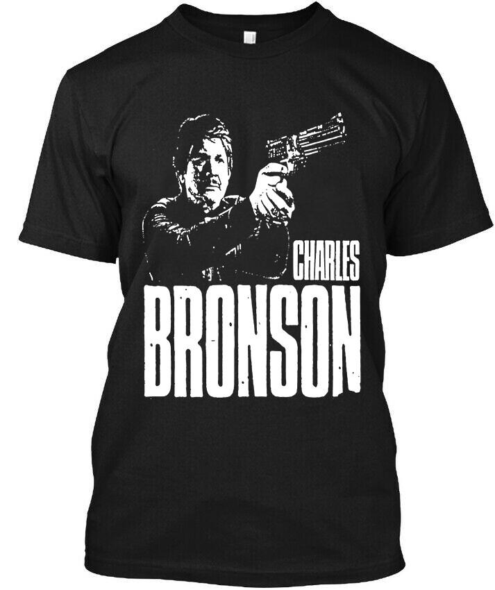 NEW POPULAR! Charles Bronson American Classic Retro Vintage T-Shirt Size S-4XL Unisex T-Shirt XXL