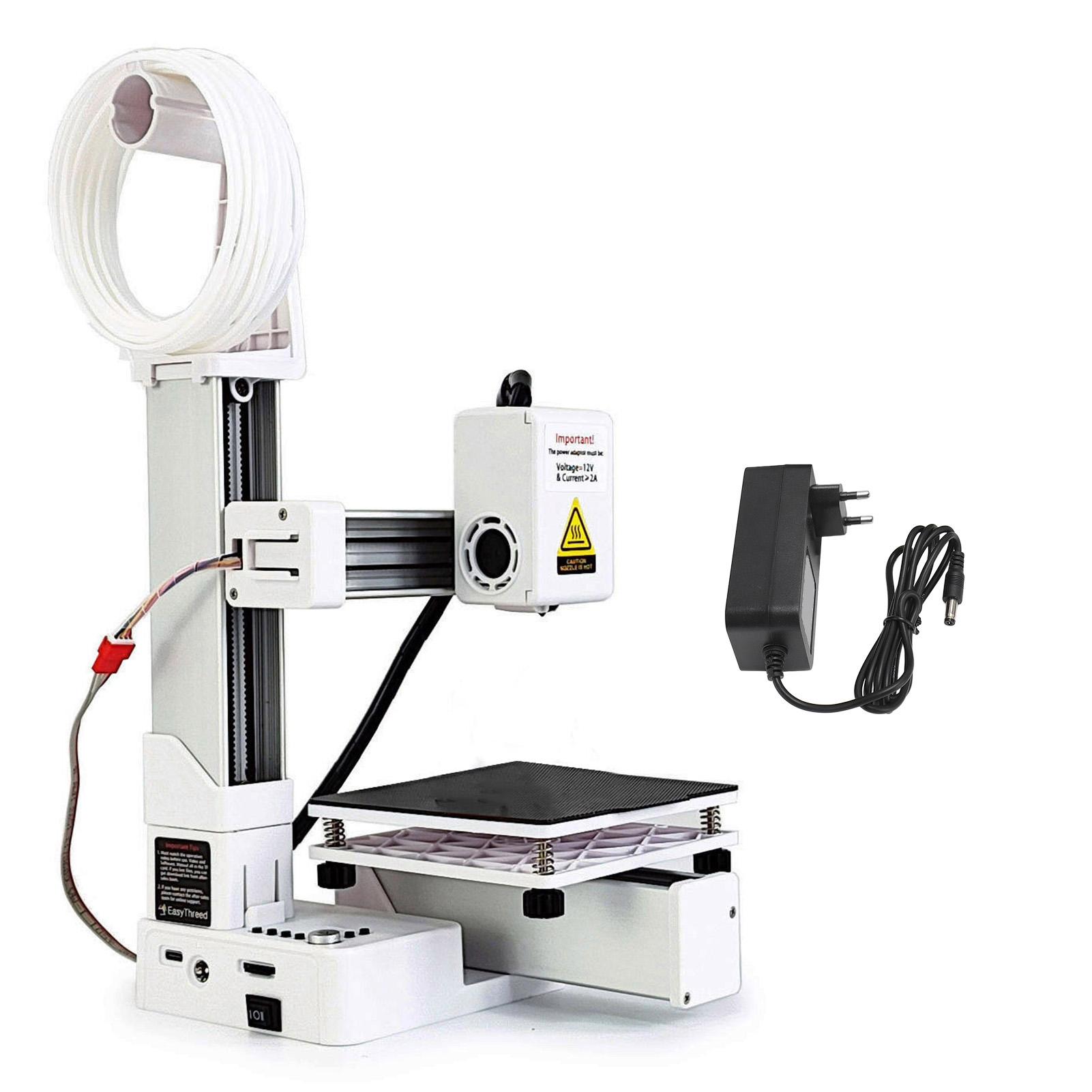 

Малий 3D-принтер Машина для 3D-друку Висока точність Частотне розділення 3D-принтер Швидкий нагрів Компактний для освіти AU білий