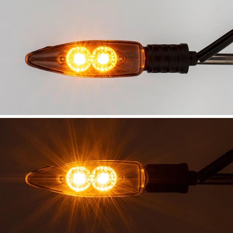 Motorcycle LED Turn Signal Light Front Indicator Blinker Lamp For BMW G310GS G310R F 650 700 800 GS K 1200 Moto Turn Signal