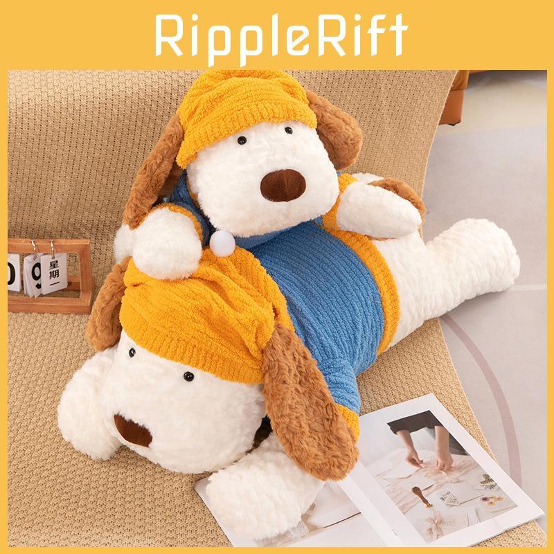 Lying Dressing Down Dog Plush Toys Stuffed Dolls Sleeping Companions Pillows