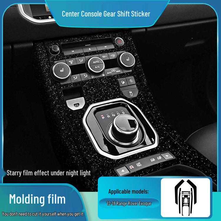 Starry Sky Film for Range Rover Evoque Interior Wrap - Frosted Decal, Damage-Free Replacement.