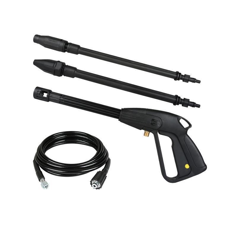 High-Pressure Car Wash Gun Set with 5m Hose & Adjustable Spray Head, Compatible with Lavor Quick Connect
