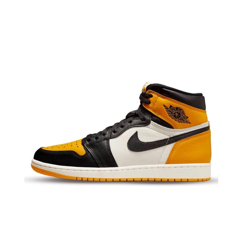 Air Jordan 1 Retro High OG Taxi Yellow Toe