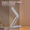 LED Charging Study Reading Light Portable Touch Control Desk Lamp Three-Fold Night Light Children