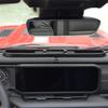  Central Control Panel Phone Holder Organizer Storage Box Container For Jeep Wrangler JL JT Gladiator 2024 Up Stowing Tidying Accessories
