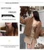 Women's Brown Faux Fox Fur Coat - Winter Chic, Elegant, Thick Mink-Style Top