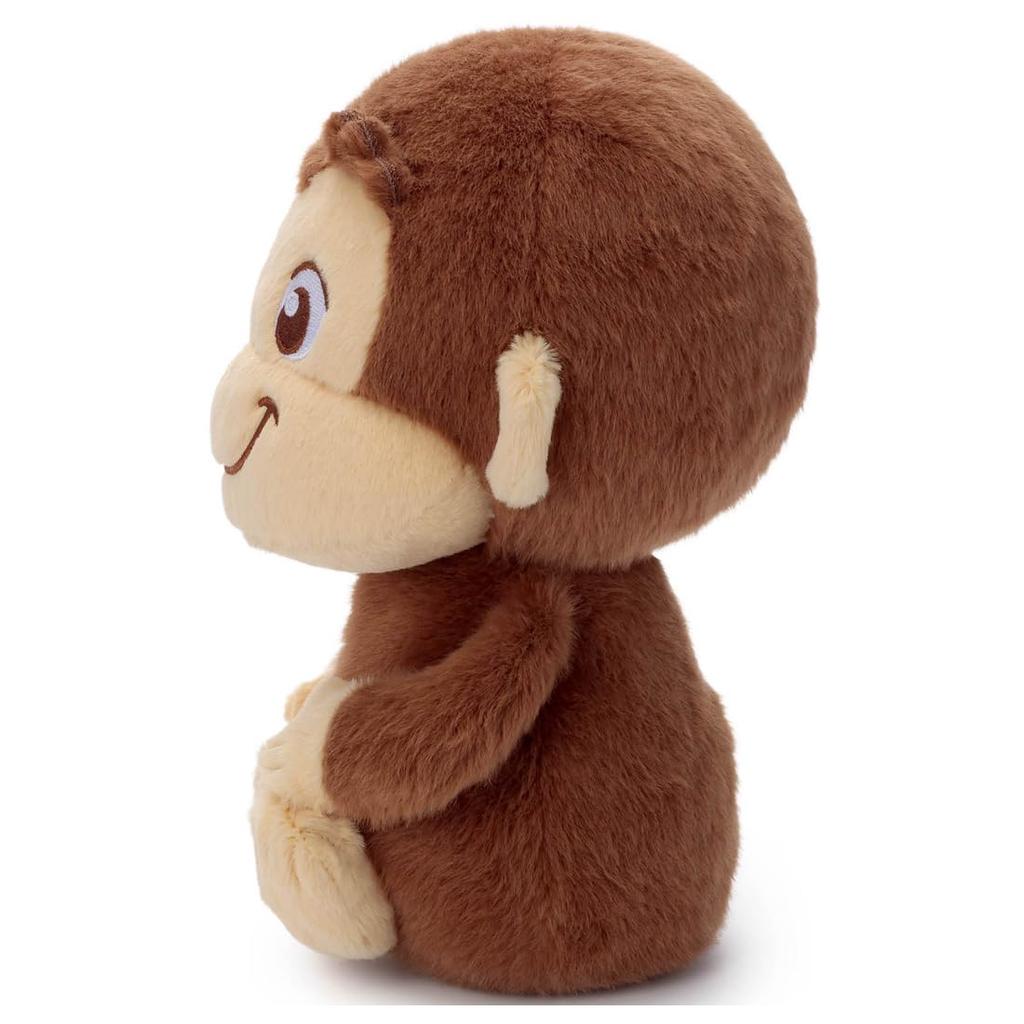 Takara Tomy Arts Curious George Plush Toy Curious Approximately 25cm Tall (TAKARATOMY A.R.T.S) (TOY STYLE) Medium, George,