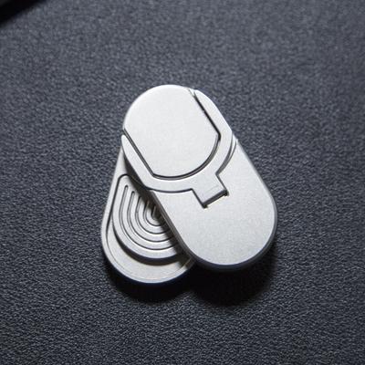 Bullseye Push-Pull Slider Stress Relief Toy Adult EDC Metal Stress Relief Toy Fingertip Push-Turn Coin ADHD & Anxiety Relief Toy