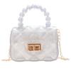 Popular Super Hot Transparent Jelly Bag Portable Mini Bag Children's Small Bag Girls Cute Small Satchel