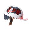 Fashionable Unisex Four-Season Motorcycle Helmet with Sun Protection, Half-Covered Design, Summer-Ready