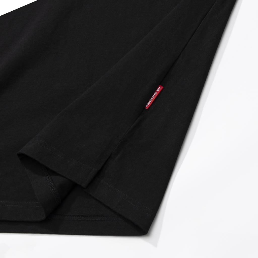 PSSHOPPER Premium Cotton Long Sleeve [Black]