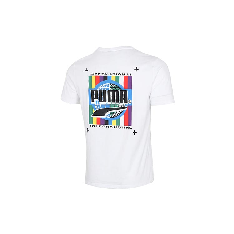 PUMA Set in Sleeve T Shirt Men's White 531307-02