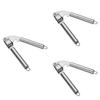 Heavy Duty Stainless Steel Garlic Squeezer For Effortless Meal Prep