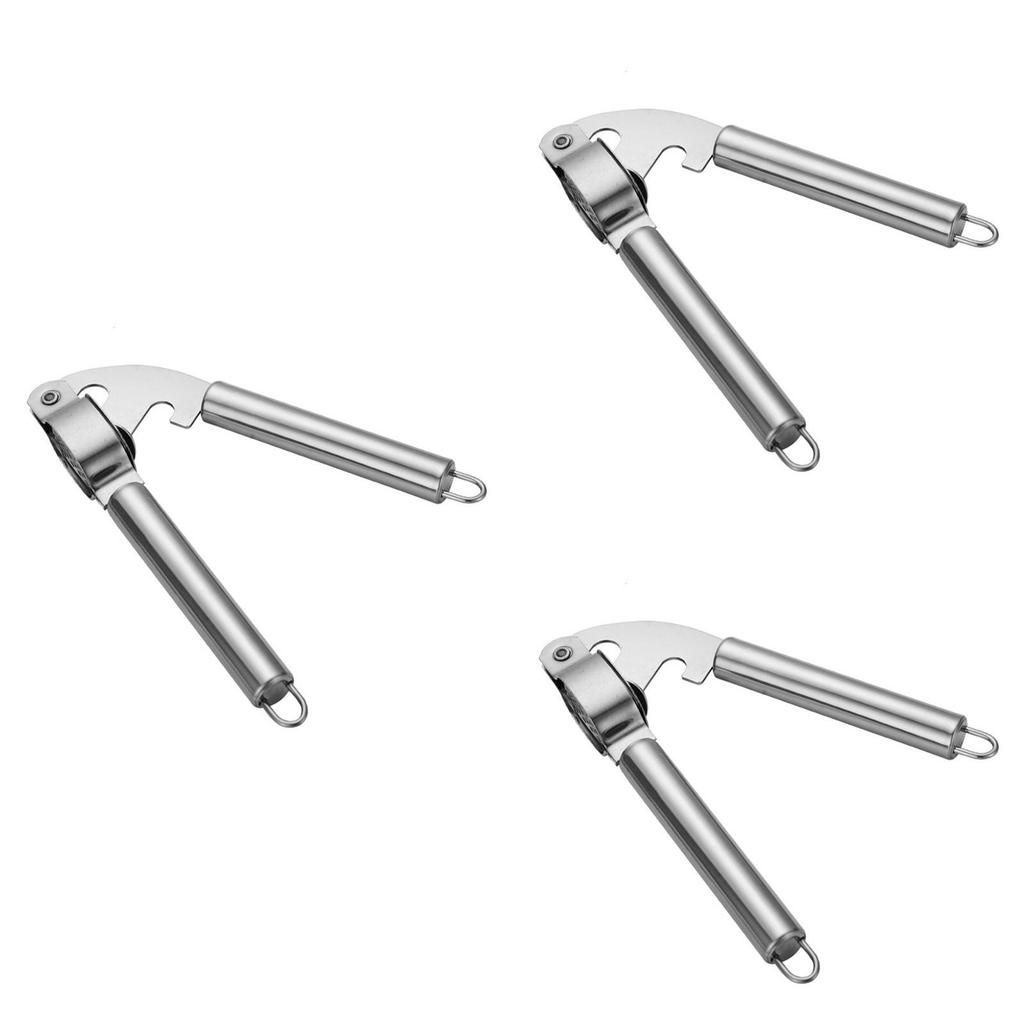 Heavy Duty Stainless Steel Garlic Squeezer For Effortless Meal Prep
