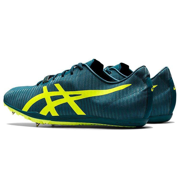 Asics Cosmoracer MD 2 Professional Track Low-Top Running Shoes Men Running Shoes Dark-Green Yellow 1093A029-300