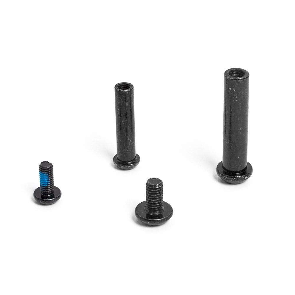 Edelstahl-Klappschloss-Schraubenbaugruppe für Segway Ninebot MAX G30 G30D Elektroroller, Klappsockel, Festbolzen, Schraubenteile