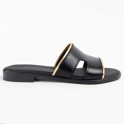 Women's Leather Sandal. Hacca 102708