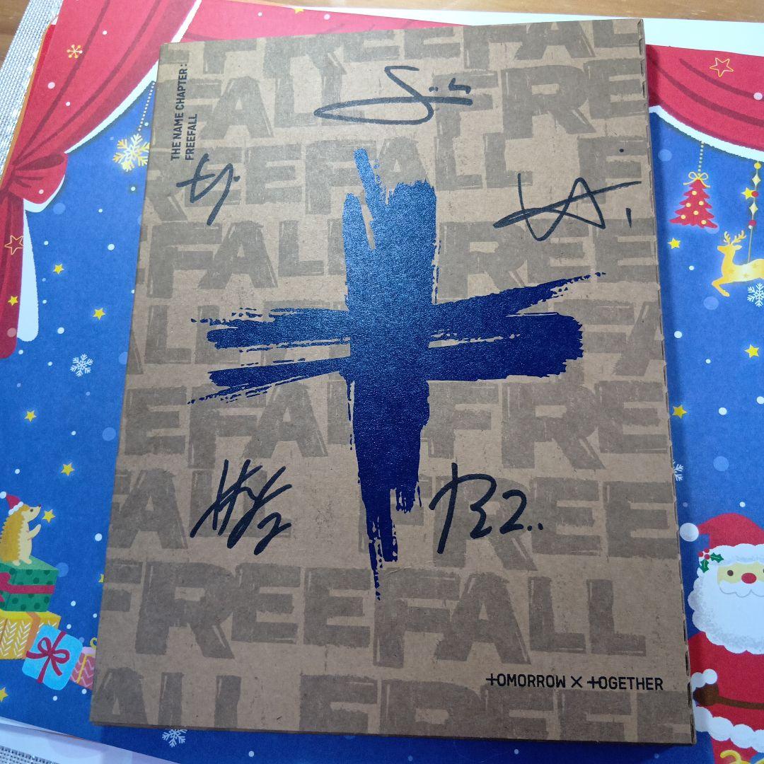

[USED] TXT Promo Album Not for Sale Signed Freefall Yeonjun Soobin