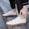 Fashion High -Quality Men Solid Color Striped Casual Shoe Comfortable Anti -Slip Breathable Flat Shoe Classic Trendy And Versatile Shoes