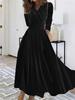 Women's Spring/Autumn New Arrivals Luxury Velvet Dress