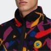 Adidas Originals FW22 Trefoil Logo Print Stand Collar Zip-Up Warm Jacket Men Jackets Multicolor II8478