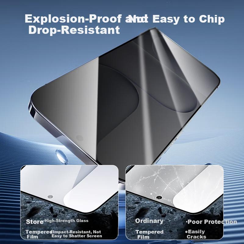 28° True Privacy Screen Protector for Honor 500 Honor 500Pro Tempered Glass Anti-Peeping Privacy Protection Film HD Anti-Fingerprint Drop Resistant