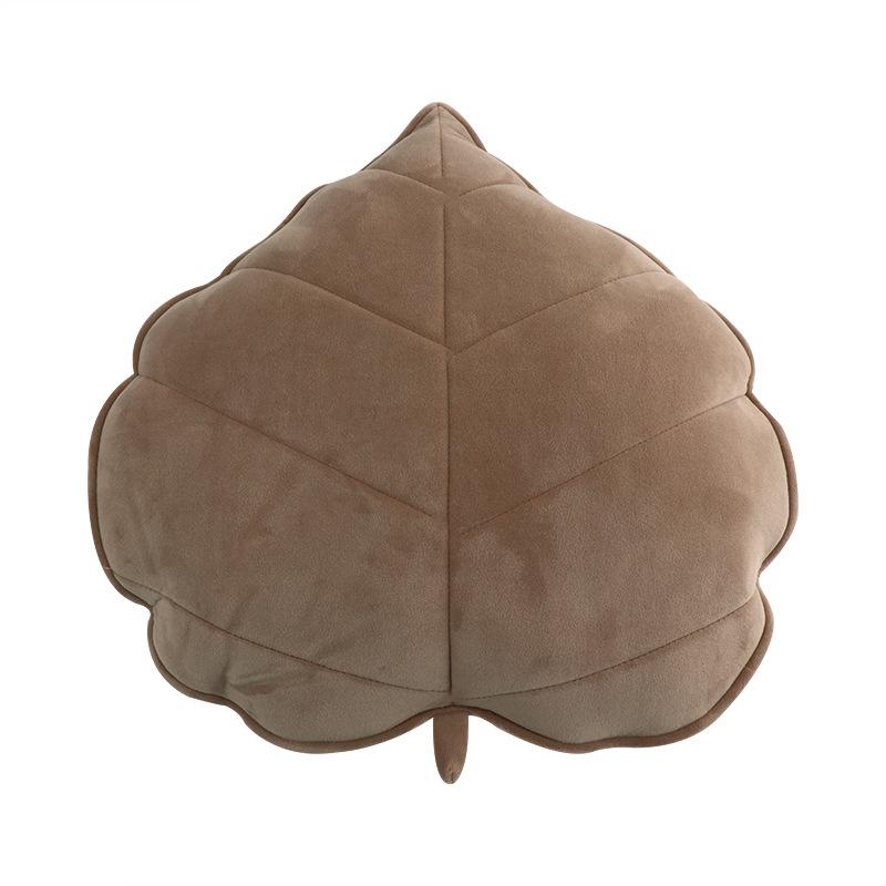 13/50cm Nordic Style 3D Leaves Pillow Soft Simulation Leaf Cushion Bedroom Back Cushion Child Bed Decor Anti-Collision Pillow